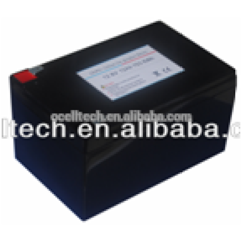 4S8P 18650 composed li ion LiFePO4 12V 12Ah lightweight battery pack UL certificated